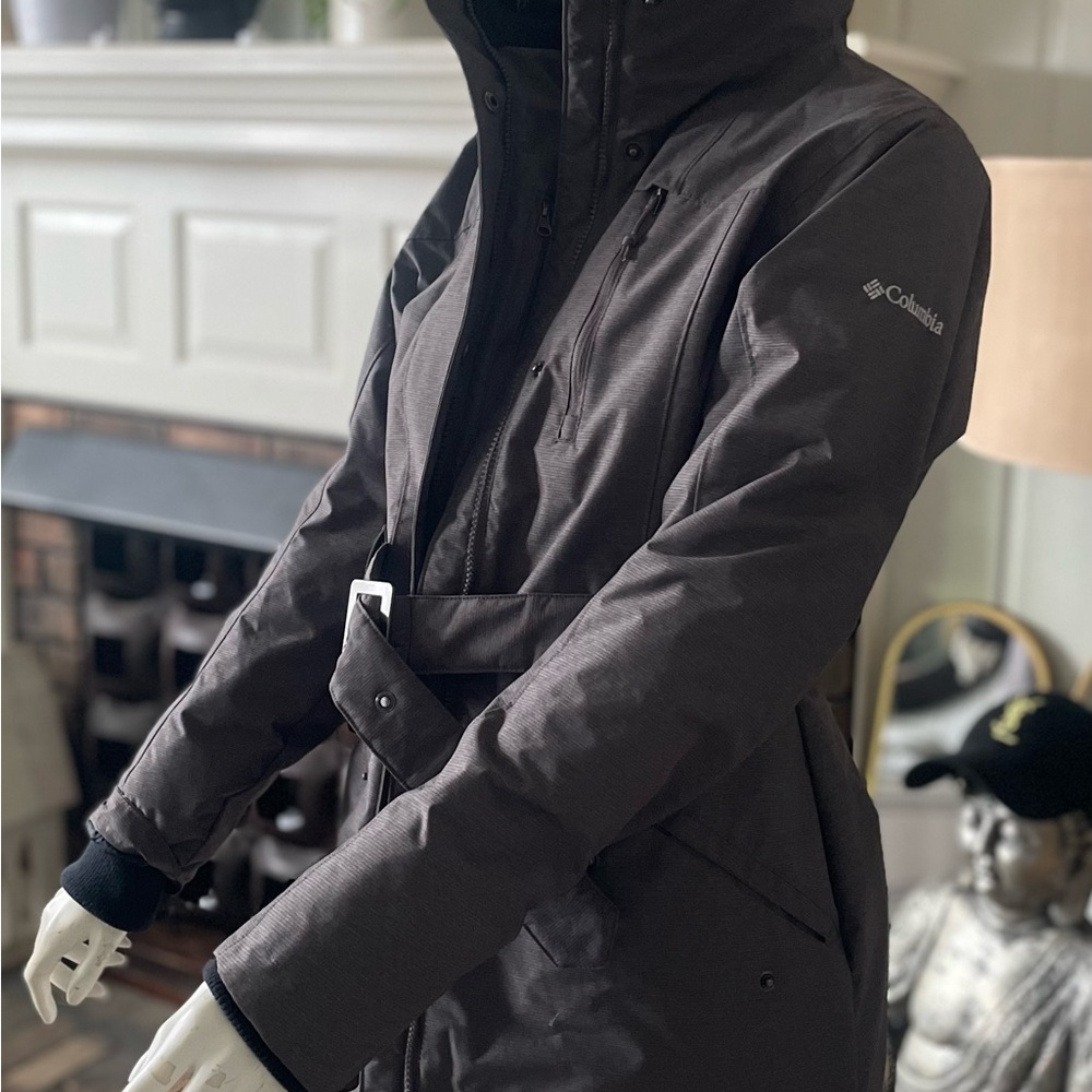 Columbia Charcoal Hooded Jacket